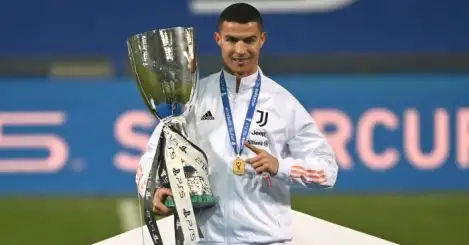 Cristiano Ronaldo makes football history in Juventus Super Cup win
