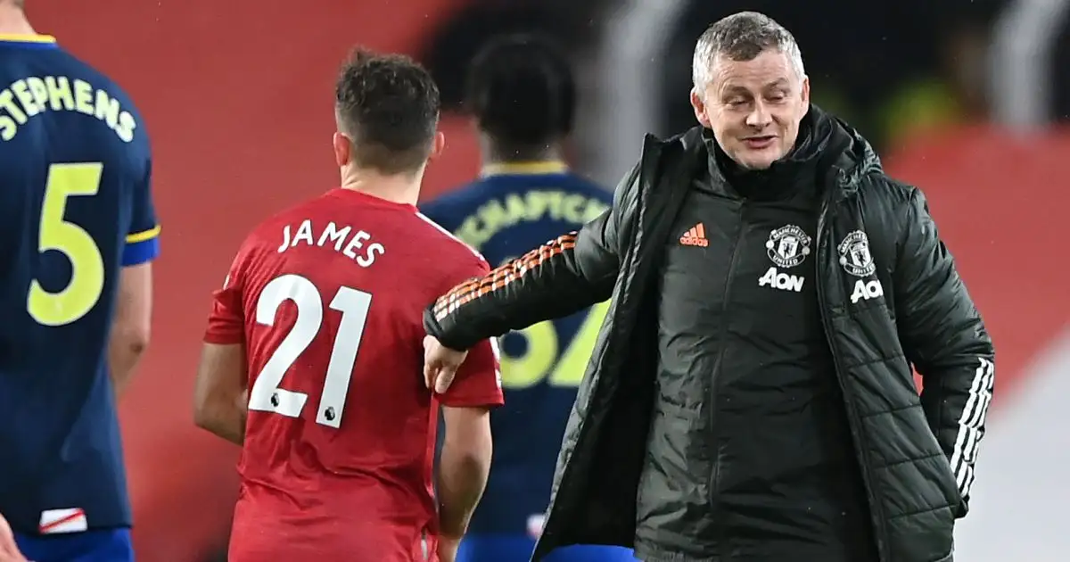 Dan James says United duo insisted they go for jugular at half-time