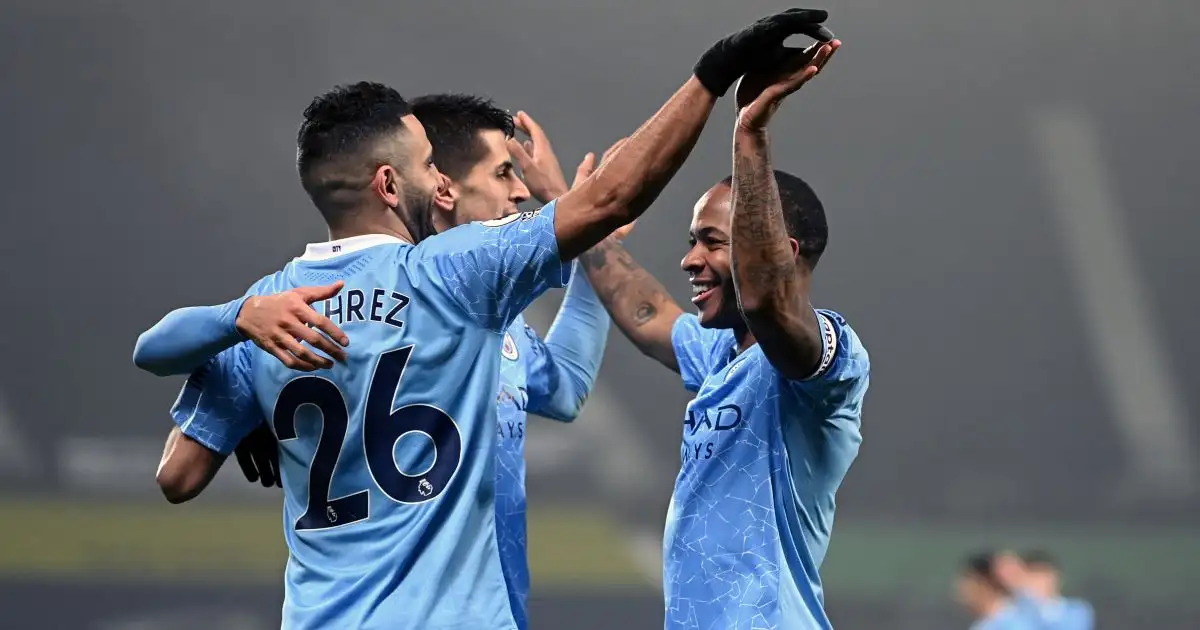 Riyad Mahrez, Raheem Sterling Man City