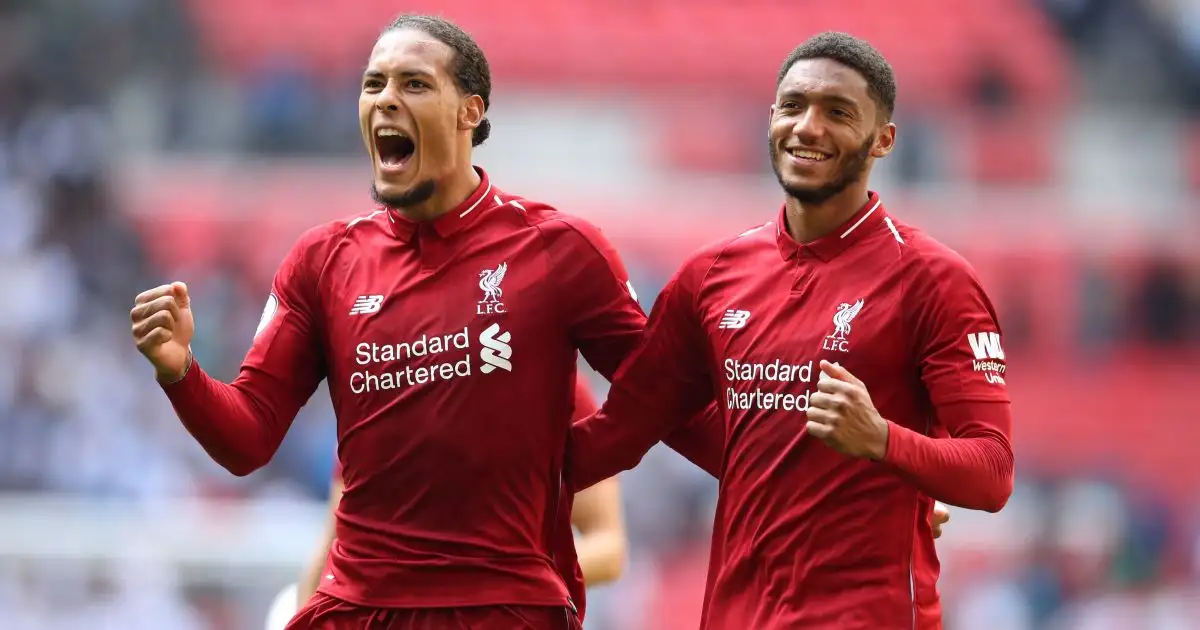 Virgil van Dijk, Joe Gomez Liverpool