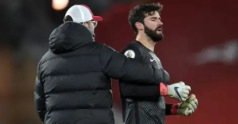 Ex Liverpool keeper notes key Alisson concern after recent errors