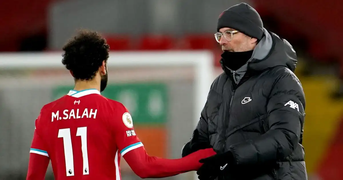 Mo Salah Jurgen Klopp TEAMtalk