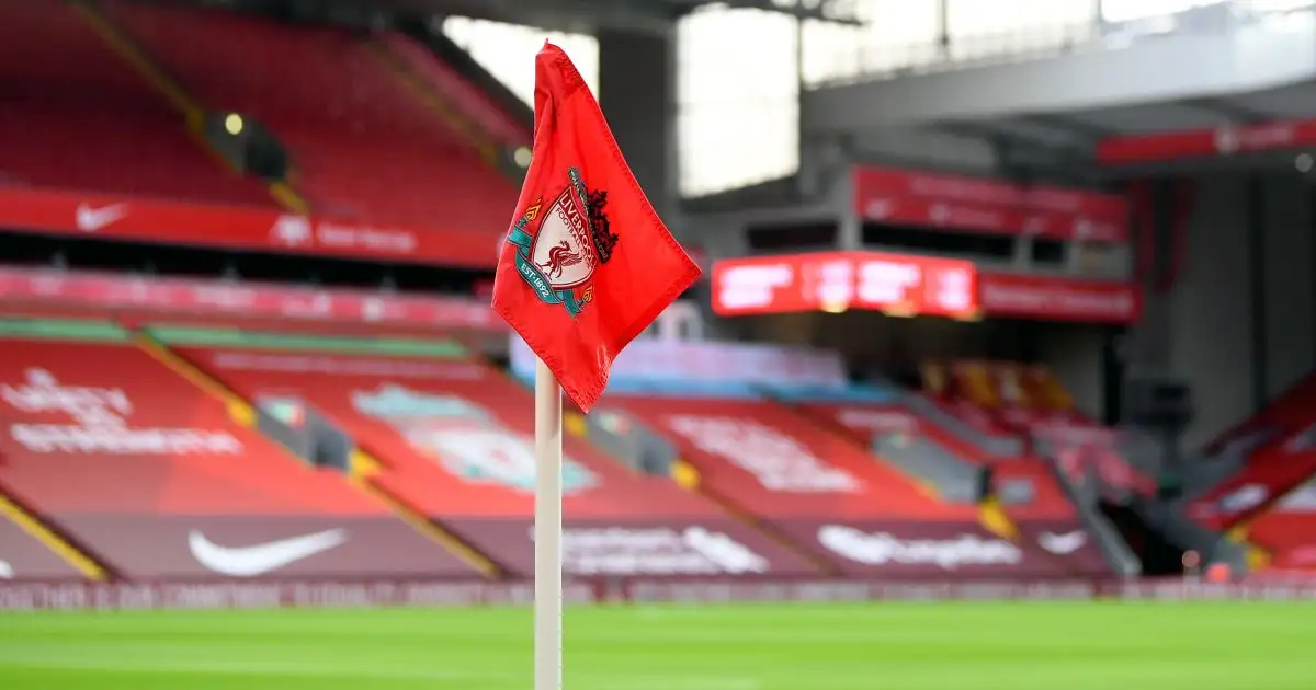 Liverpool corner flag Anfield TEAMtalk