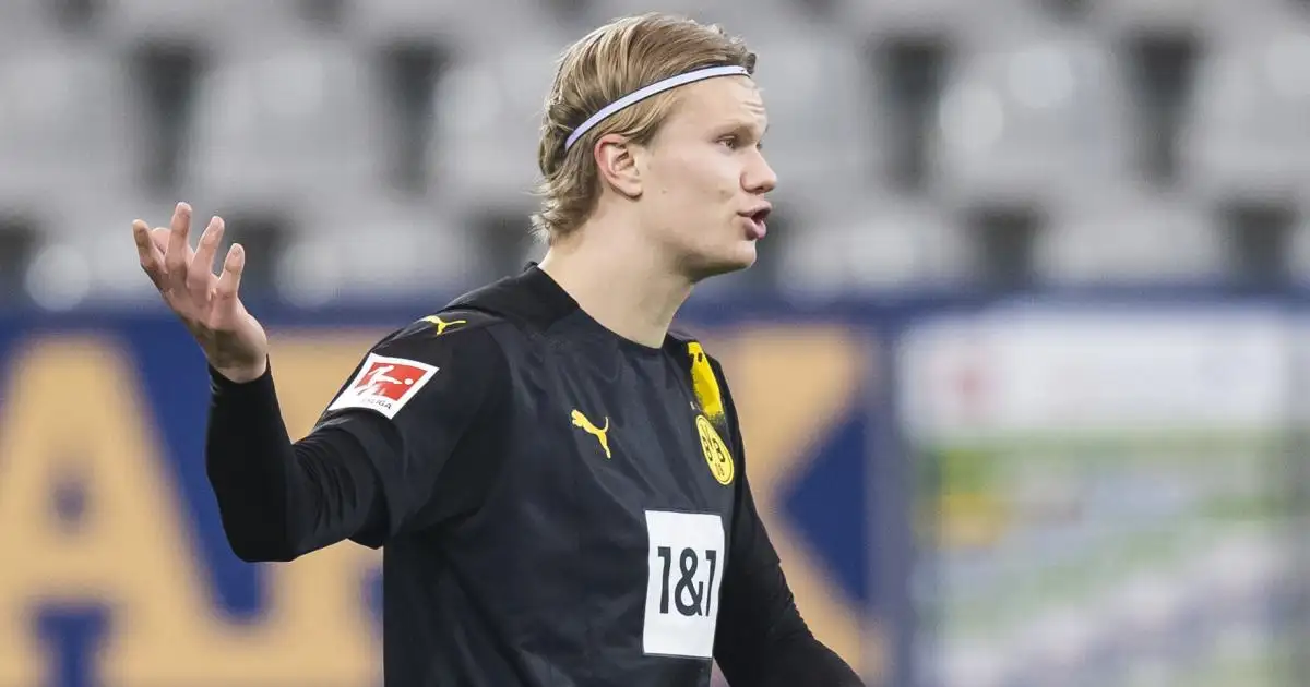 Dortmund chief sends update to Chelsea, Man Utd about Haaland hopes