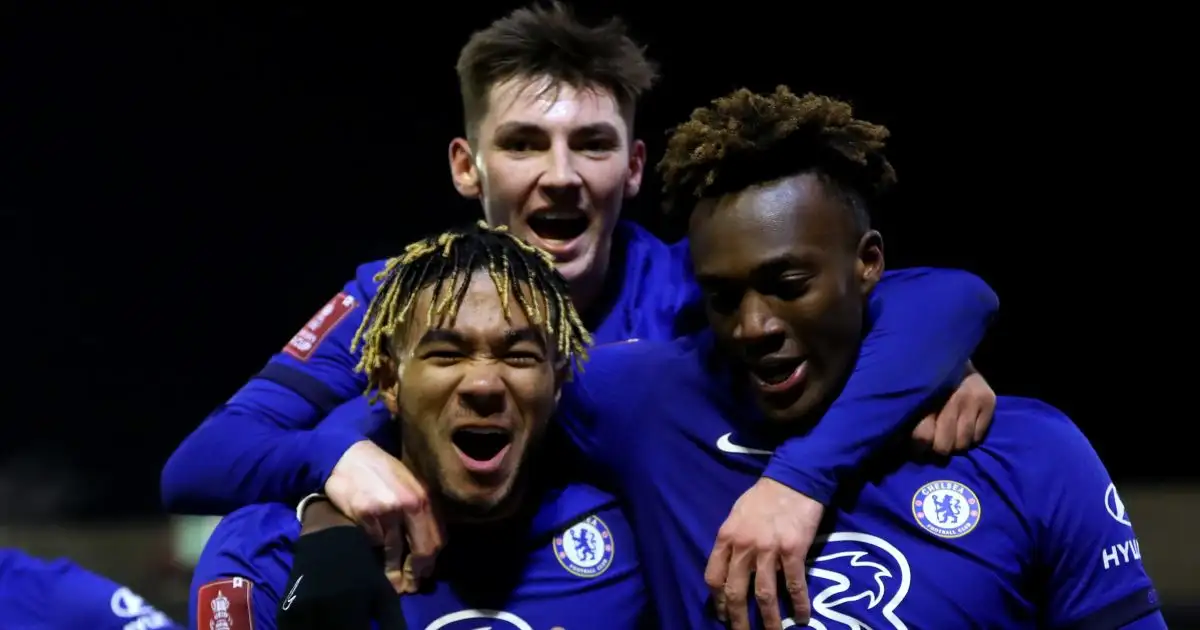 Reece James, Billy Gilmour, Tammy Abraham, Chelsea