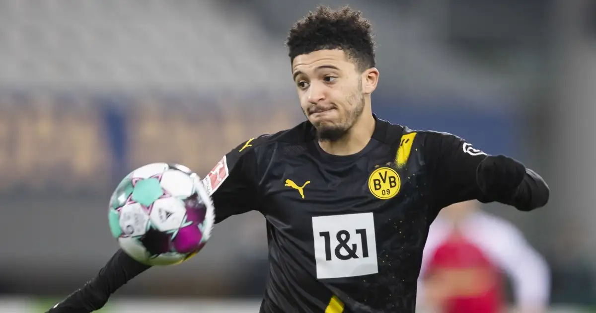 Jadon Sancho Freiburg v Borussia Dortmund February 2021