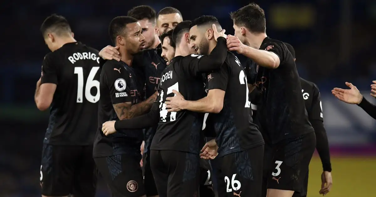 Relentless Man City overpower Everton to extend Premier League lead