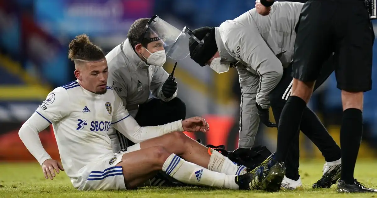 Kalvin Phillips injured Leeds
