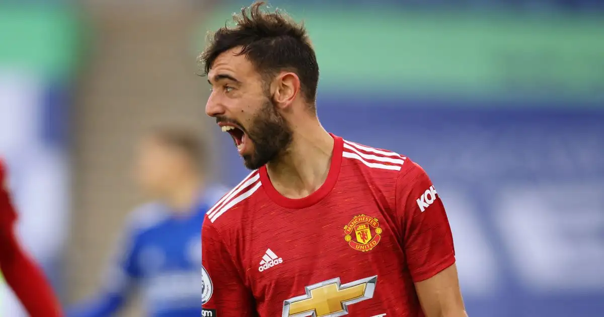 Bruno Fernandes Manchester United midfielder