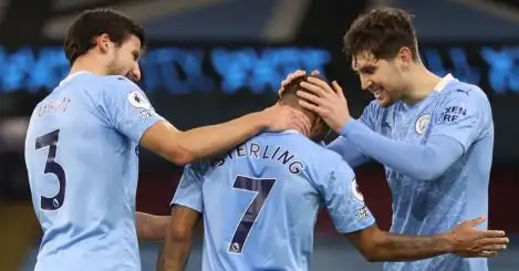 Sterling names two City stars who deserve all the credit for incredible run