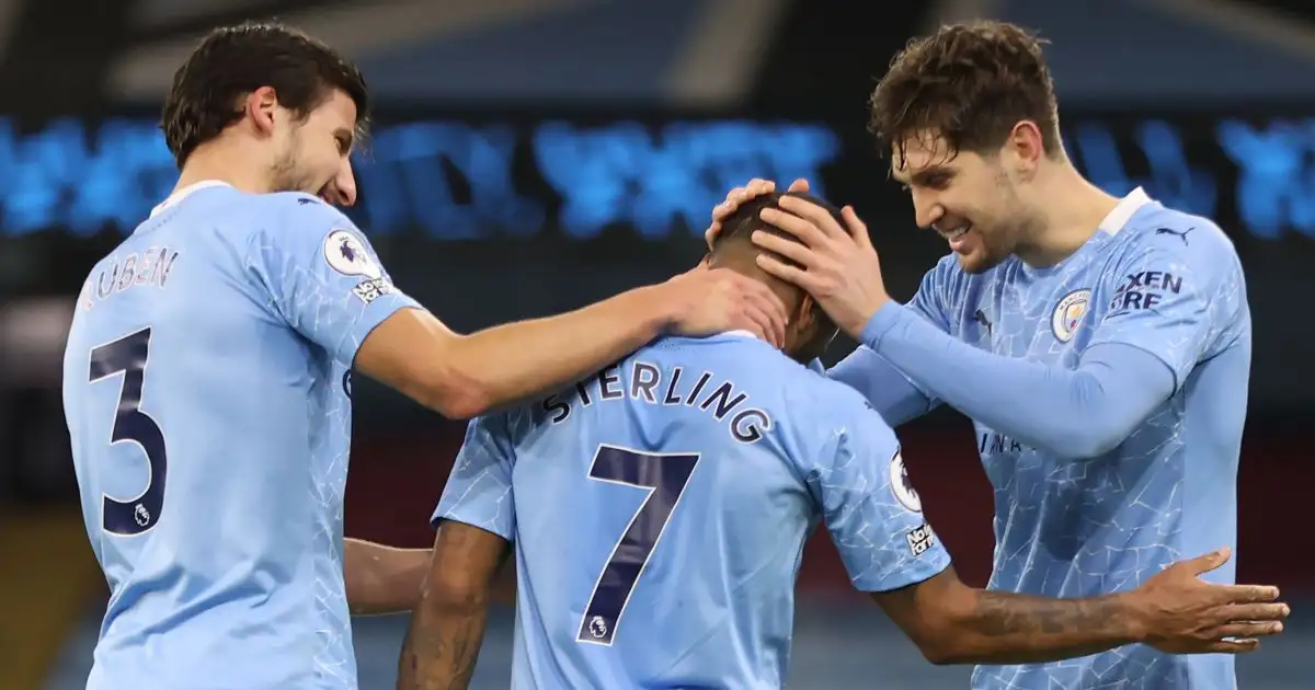 Sterling names two City stars who deserve all the credit for incredible run