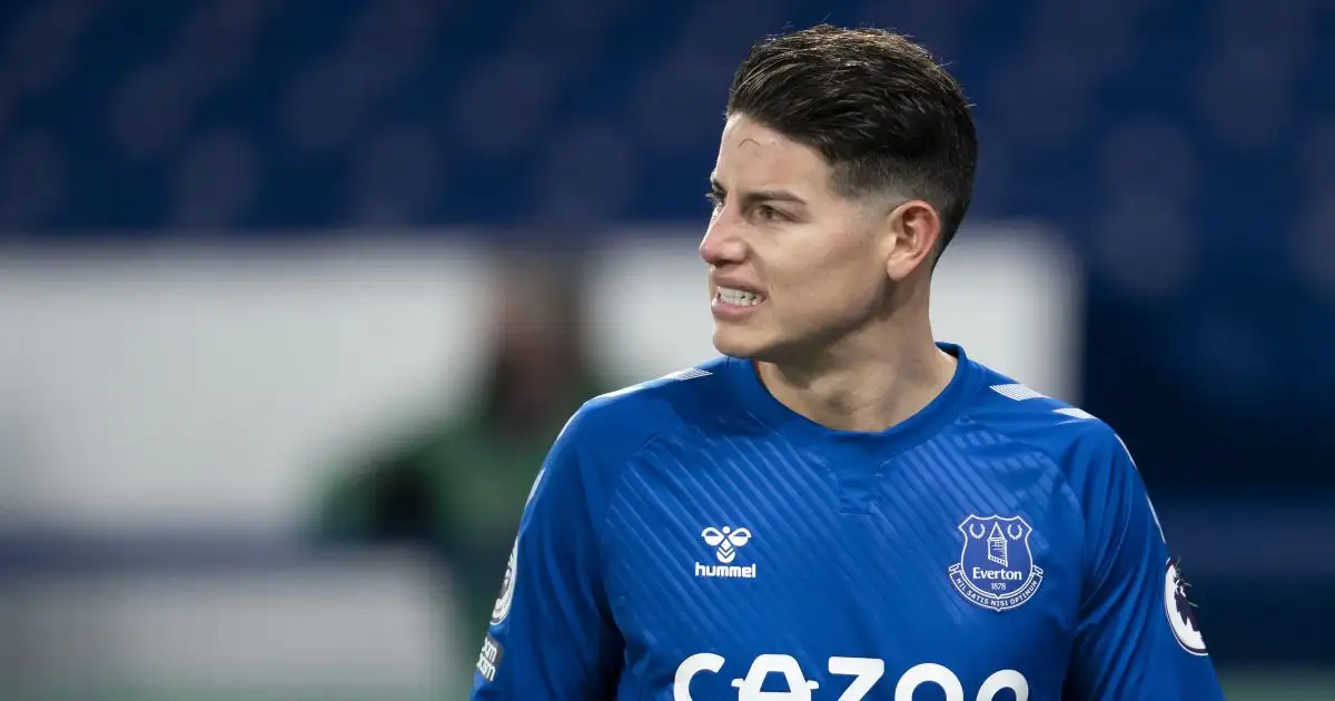 Ex-Real Madrid and Everton man James Rodriguez wants Liverpool to