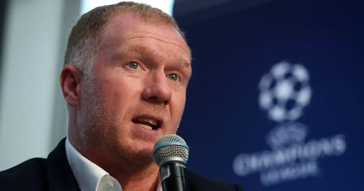 Paul Scholes Champions League event