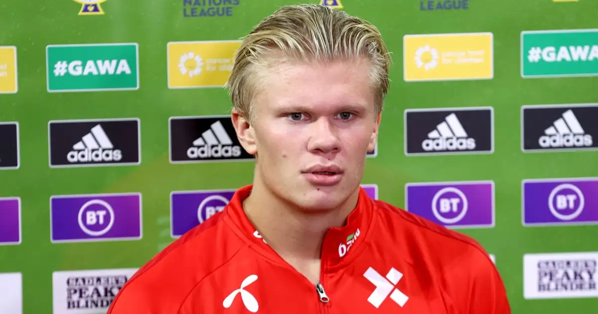 Erling Haaland Norway TV interview