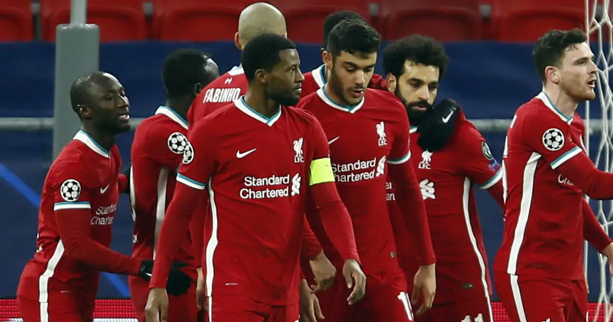 Familiar faces stand tall as Liverpool cement CL quarter-final berth