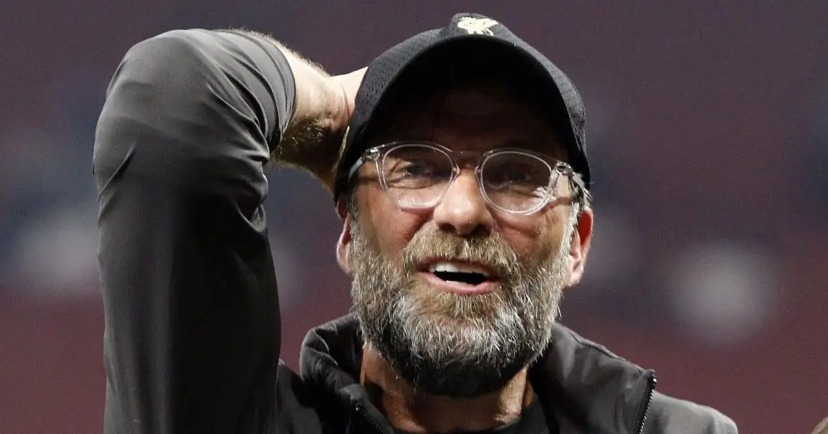 Jurgen Klopp close up of Liverpool boss