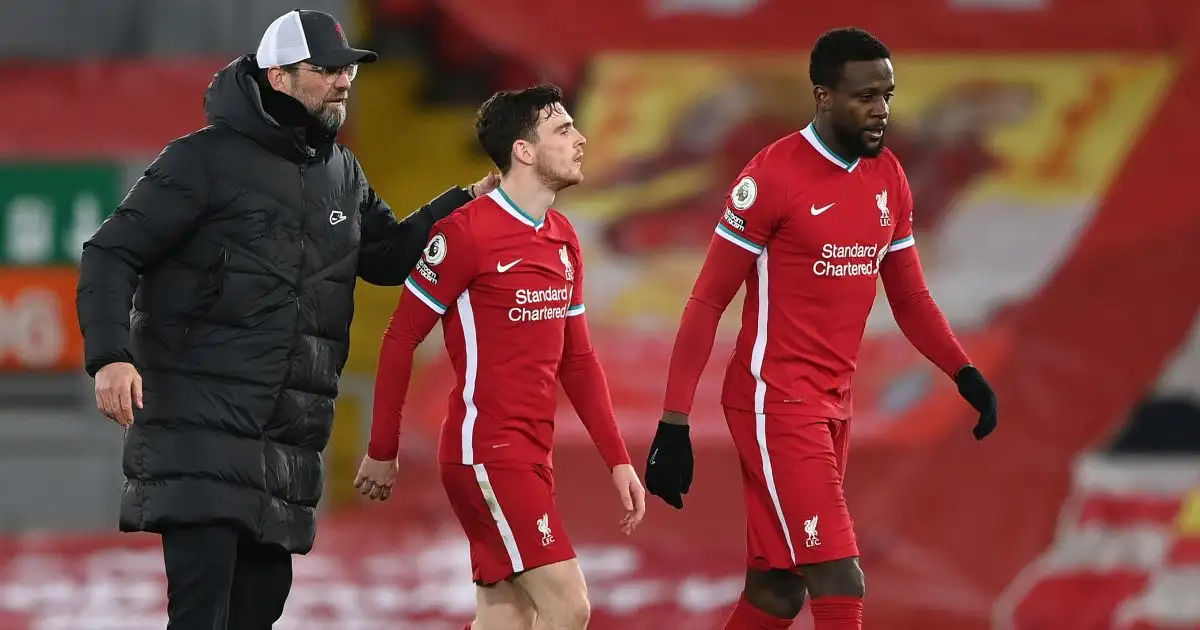 Jurgen Klopp Robertson Origi TEAMtalk