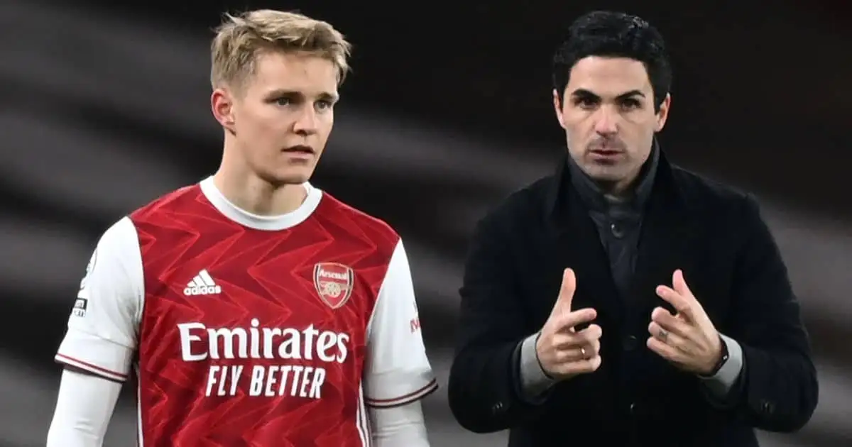 Martin Odegaard, Mikel Arteta, Arsenal