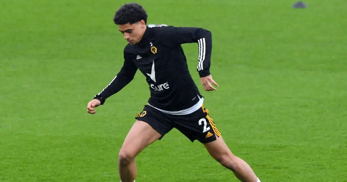 Ki-Jana Hoever Crystal Palace v Wolves January 2021