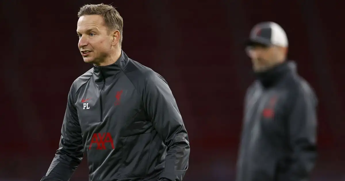Pep Lijnders Liverpool assistant manager October 2020