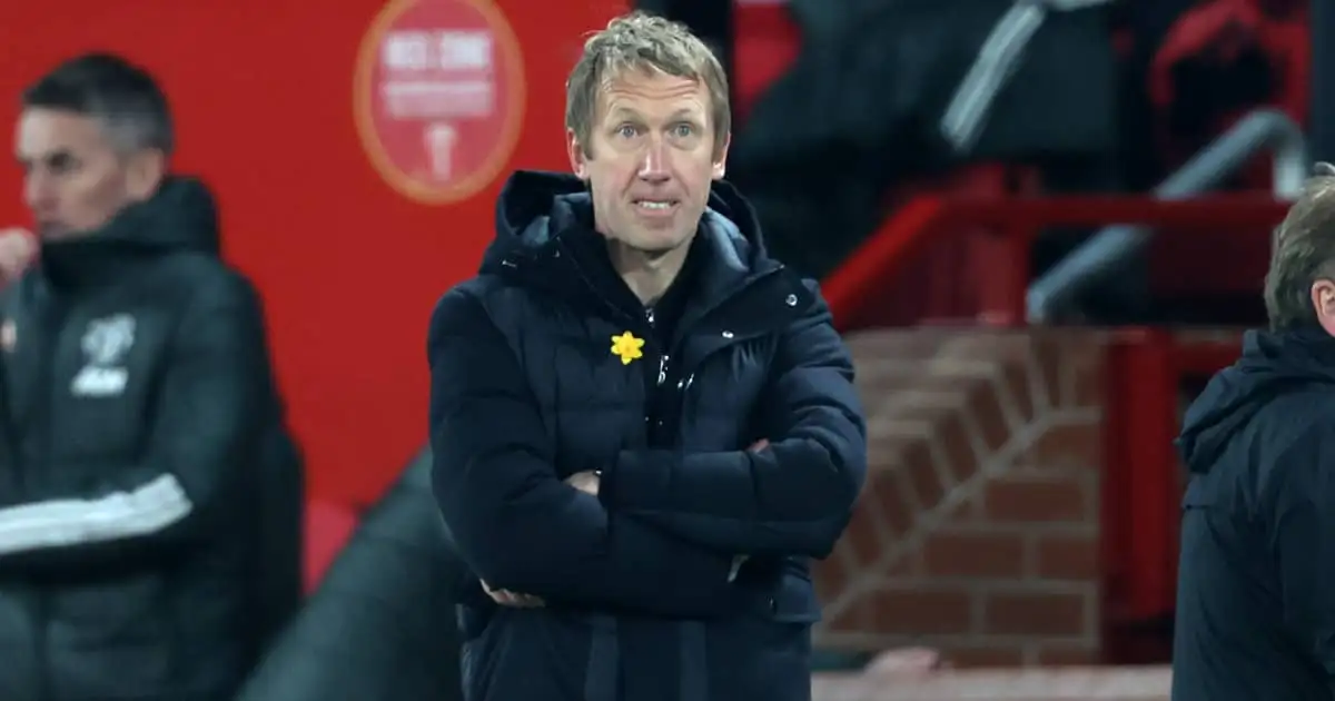 Potter aggrieved at controversial Brighton call; claims Man Utd didn’t do ‘too much’