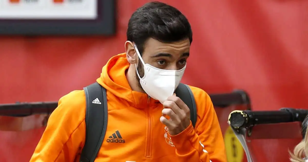 Bruno Fernandes, Man Utd training top