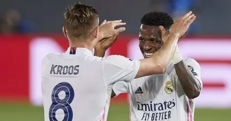 Vinicius Jr torments Liverpool as Real Madrid earn significant advantage in CL q-final tie