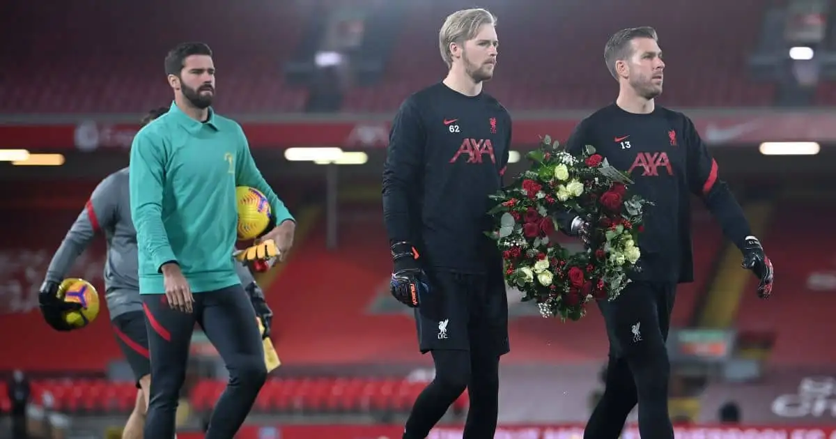 Adrian, Alisson Becker, Caoimhin Kelleher Liverpool