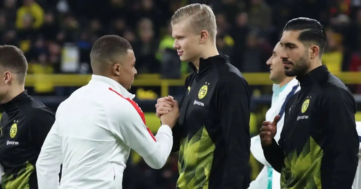 Kylian Mbappe, Erling Haaland