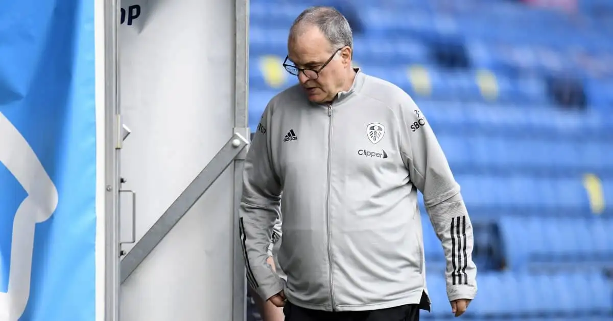 Marcelo Bielsa Leeds v Man Utd April 2021