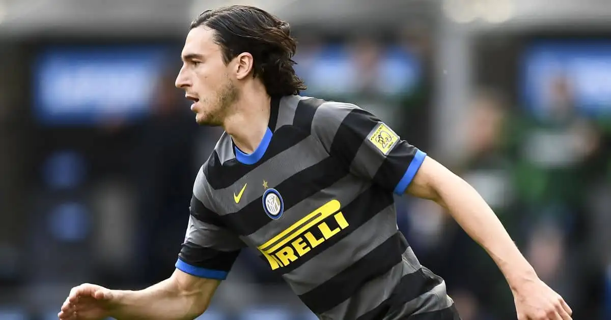 Matteo Darmian Inter v Hellas Verona April 2021