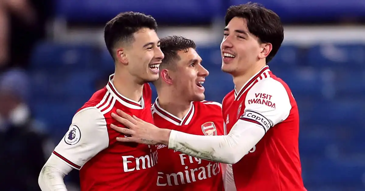 Torreira Martinelli Bellerin Arsenal