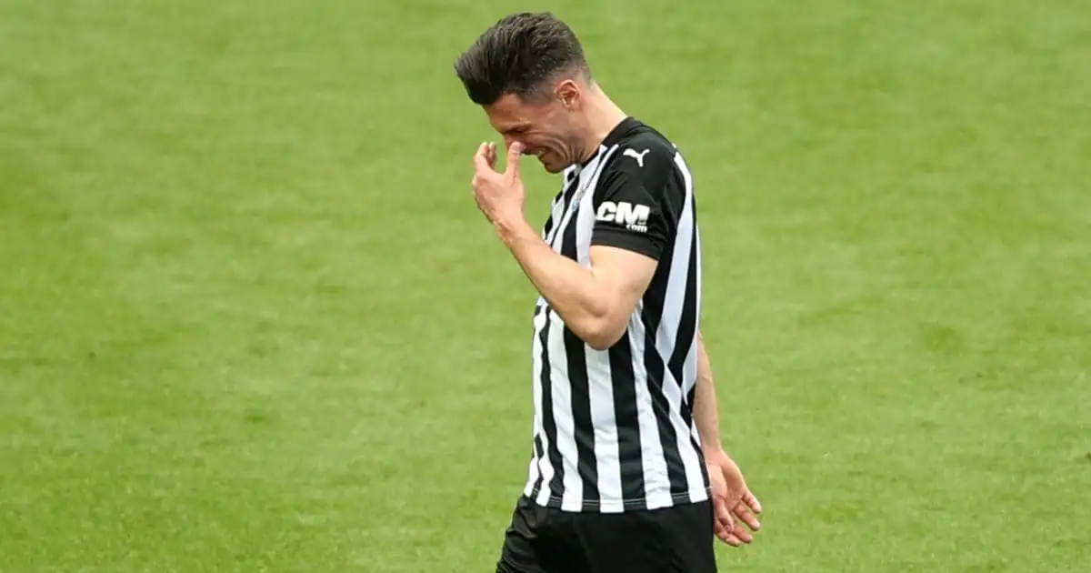 Woe for Newcastle as FA turns down defender red card appeal