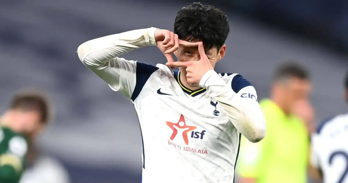 Stop that, Son! Tottenham's South Korean sensation back in the