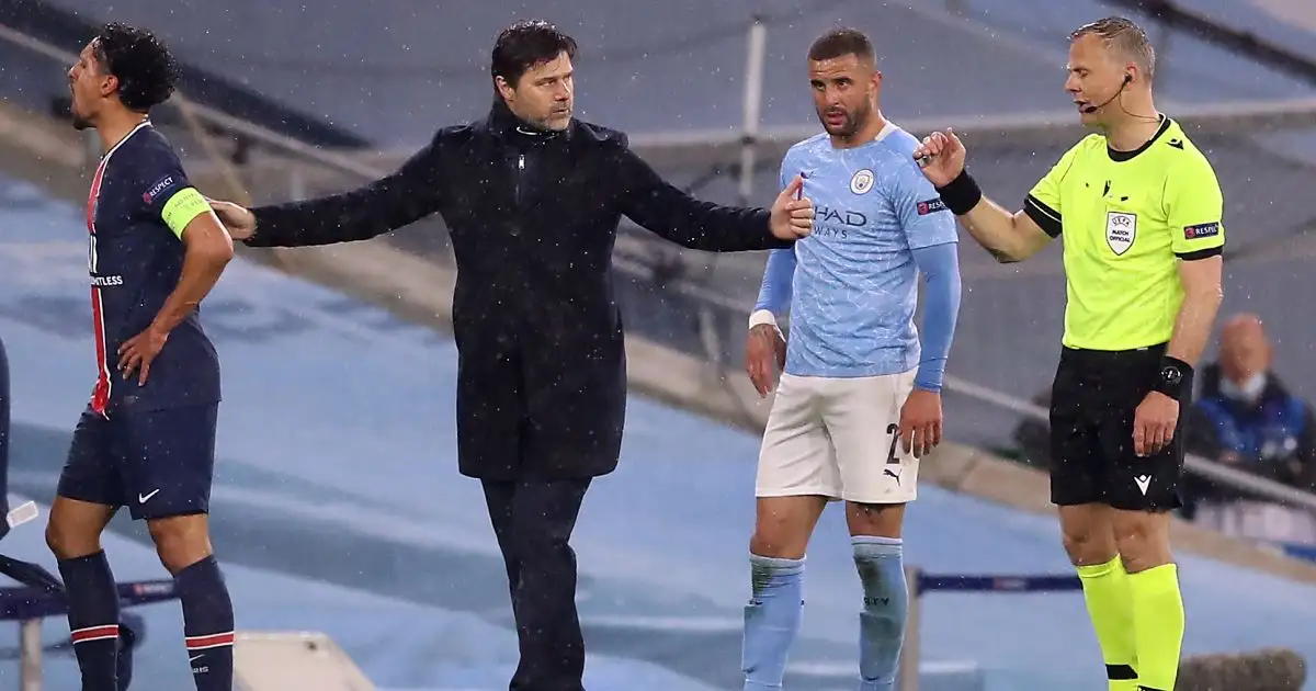 Mauricio Pochettino Man City v PSG May 2021