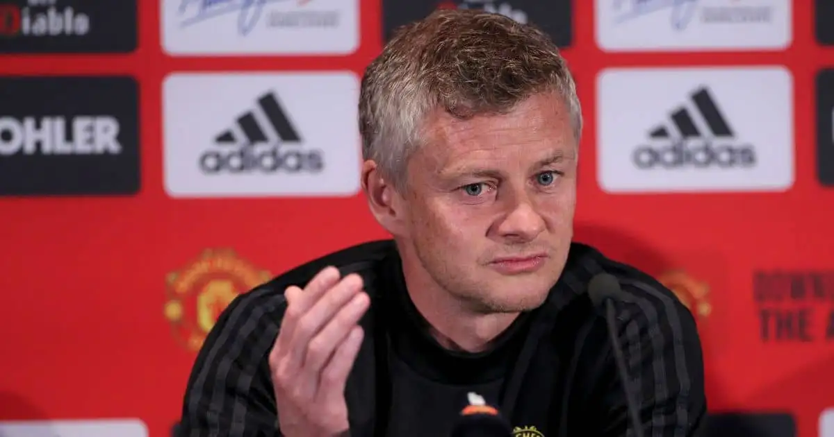 Ole Gunnar Solskjaer Man Utd press conference