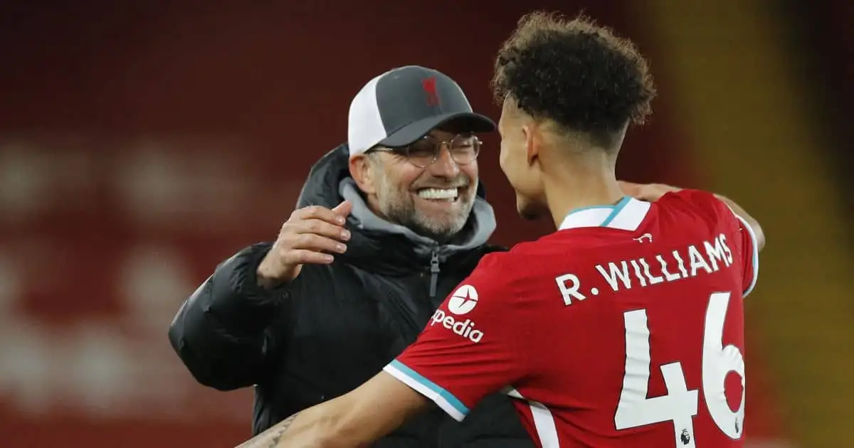 Rhys Williams lauds Liverpool star for ‘finally’ listening to training advice