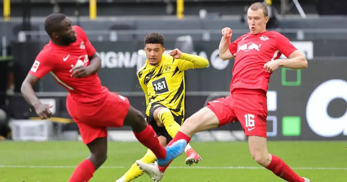 Jadon Sancho Borussia Dortmund v RB Leipzig May 2021