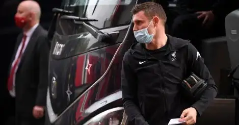 James Milner says it will be ‘tough’ but points to ‘big future’ for Liverpool man