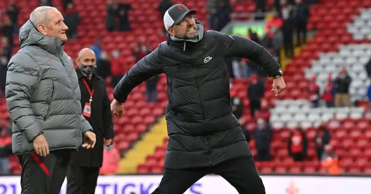 Jurgen Klopp Liverpool v Crystal Palace May 2021