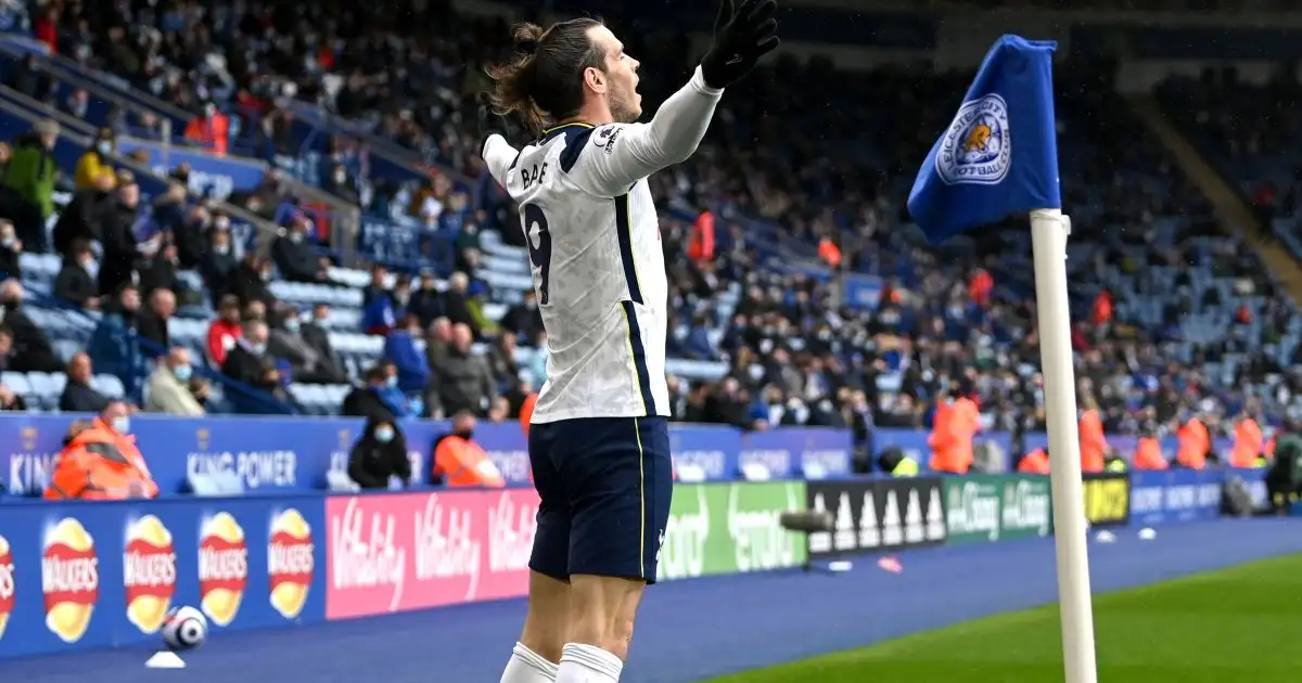 Gareth Bale Leicester v Tottenham May 2021