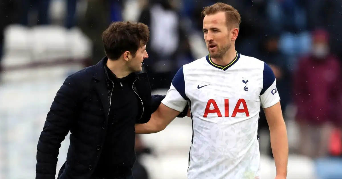 Ryan Mason, Harry Kane Leicester v Tottenham May 2021