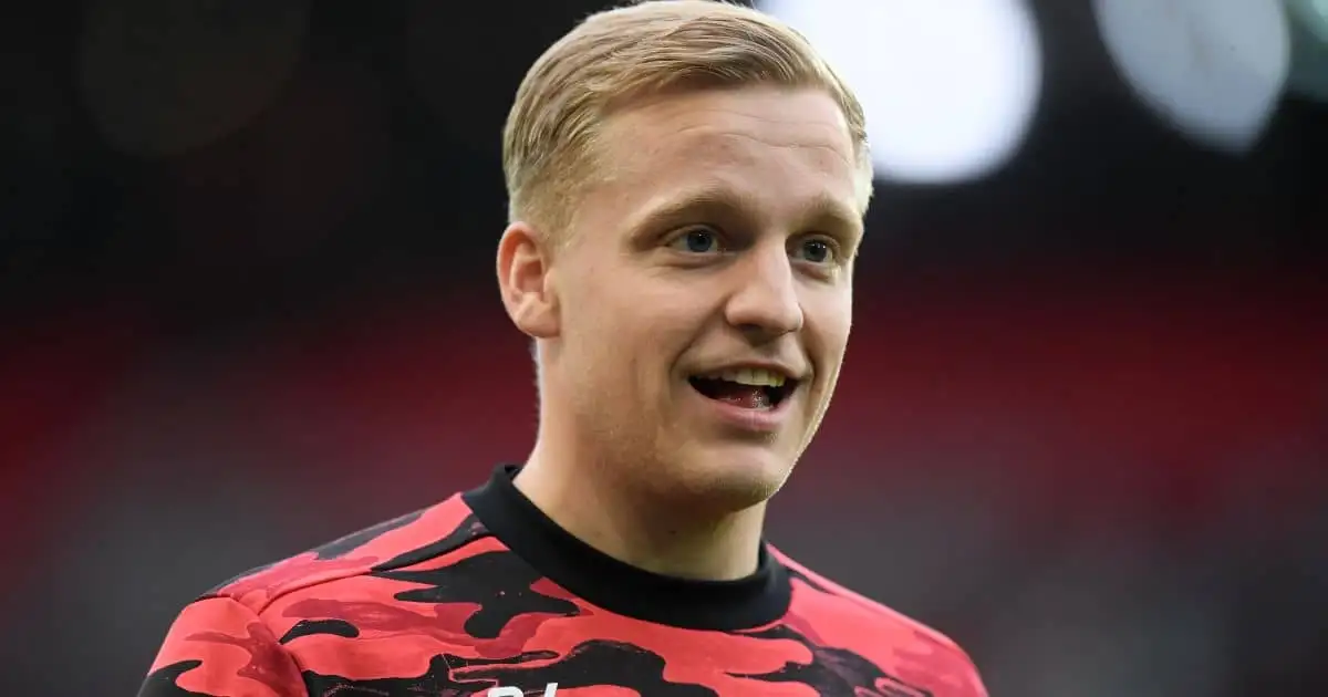 Donny van de Beek, Man Utd midfielder