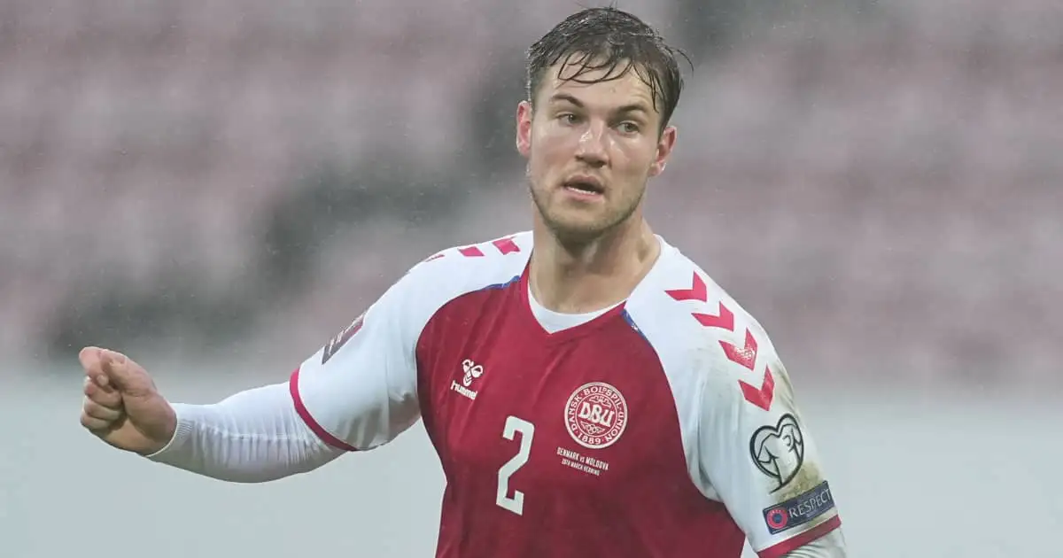 Joachim Andersen Denmark international, March 2021