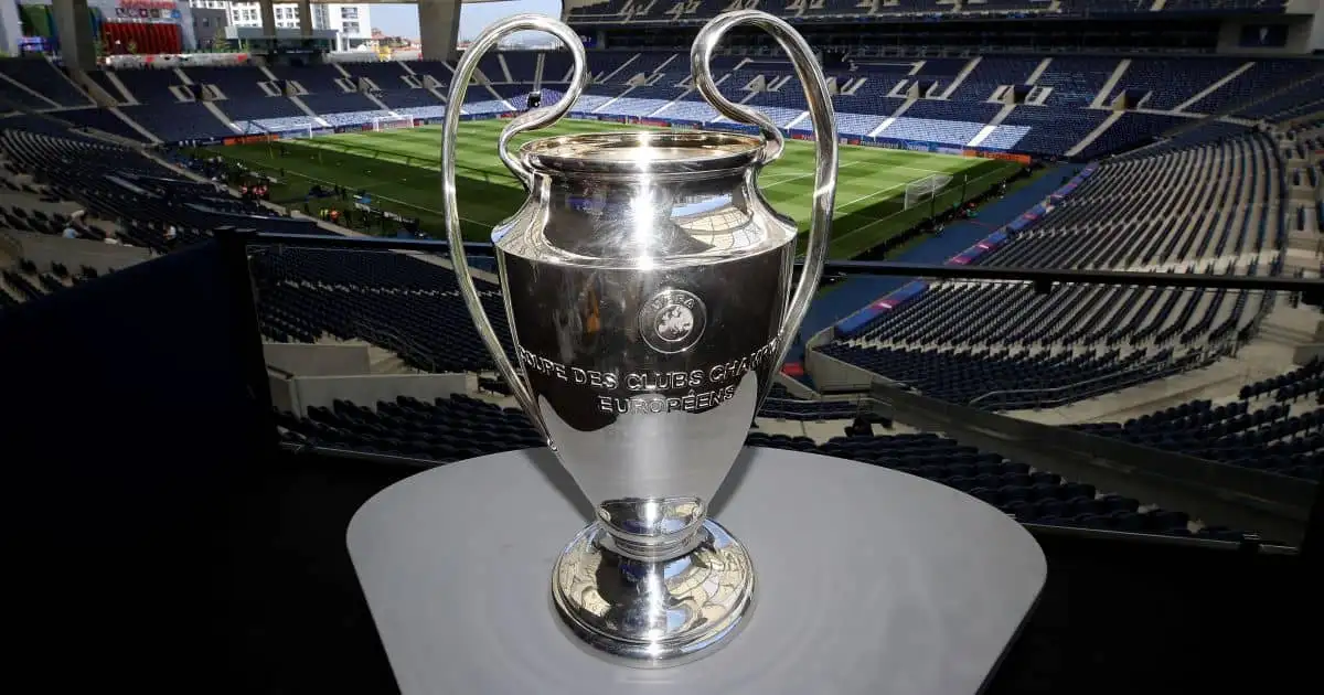 Champions League trophy, Estadio do Dragao, Man City v Chelsea, TEAMtalk