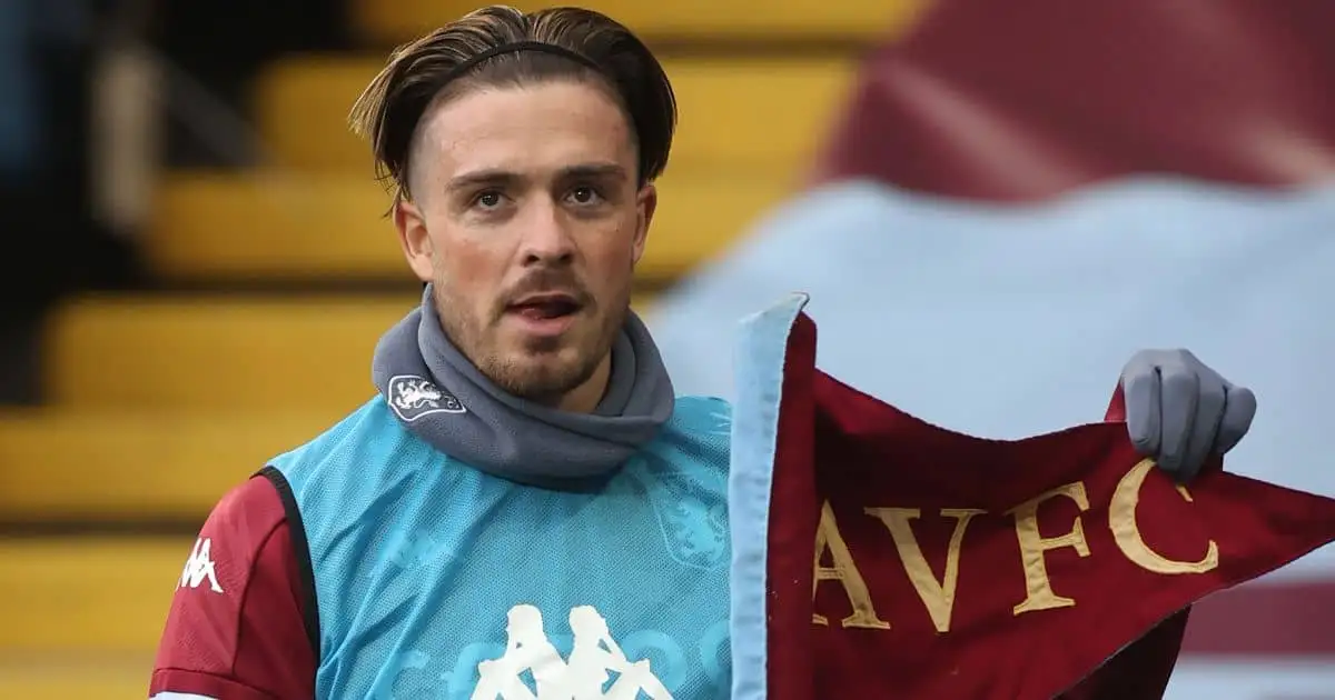 Jack Grealish, Aston Villa corner flag pose