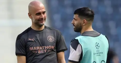 Pep shows his class with heartfelt message to Aguero after health scare