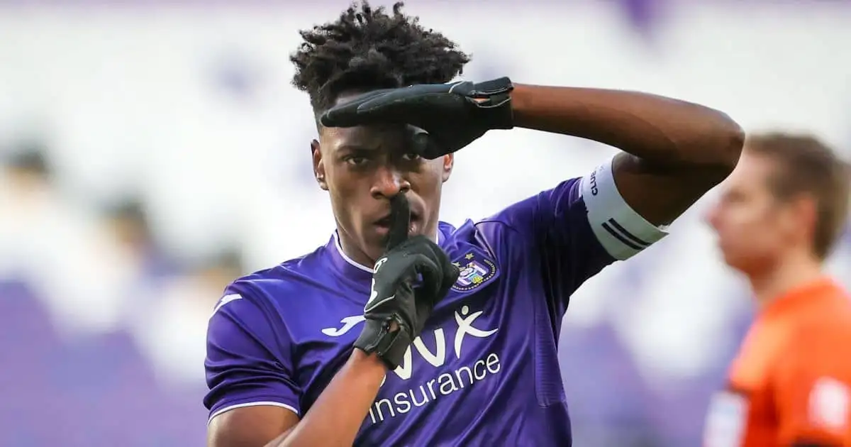 Arsenal 'intensely' interested in Anderlecht 21yo captain Albert Sambi  Lokonga