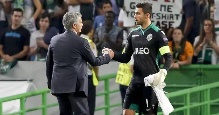Jose Mourinho, Rui Patricio, Chelsea V Sporting Lisbon 2014, TEAMtalk