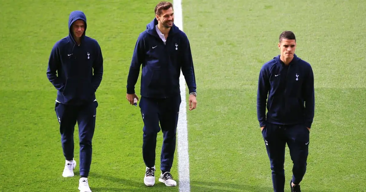 Juan Foyth, Fernando Llorente, Erik Lamela Southampton v Tottenham March 2019